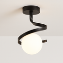 Plafonnier Luminaire Nordique Verre Boule