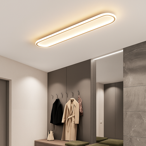 plafonnier minimaliste ultra fin pour intérieur et extérieur