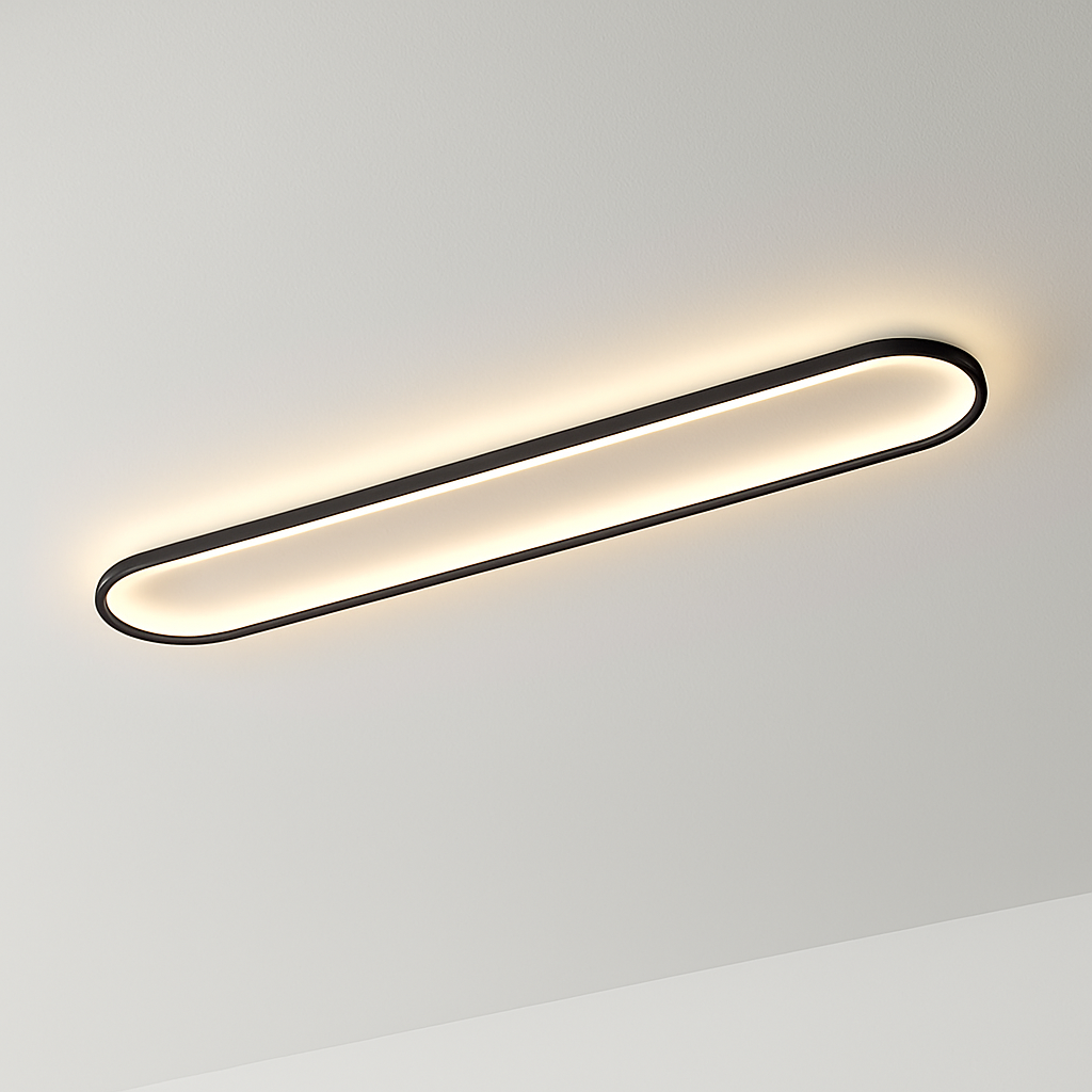 plafonnier minimaliste ultra fin pour intérieur et extérieur - vue 12 sur 24