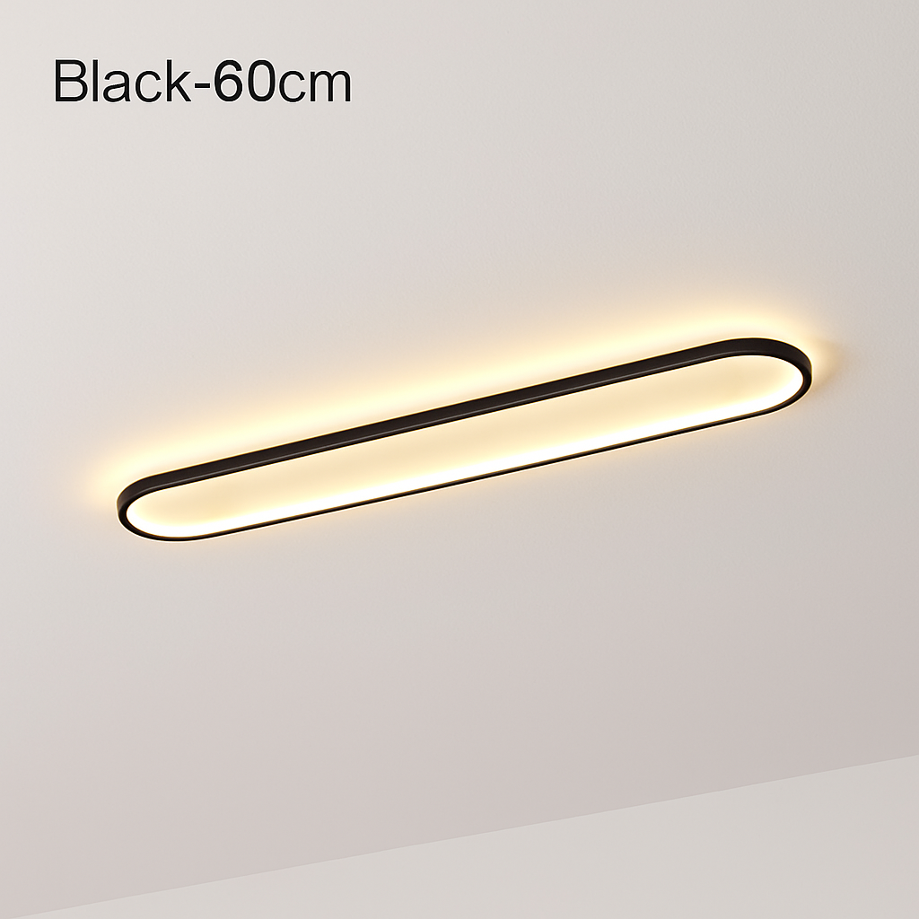 plafonnier minimaliste ultra fin pour intérieur et extérieur - vue 17 sur 24