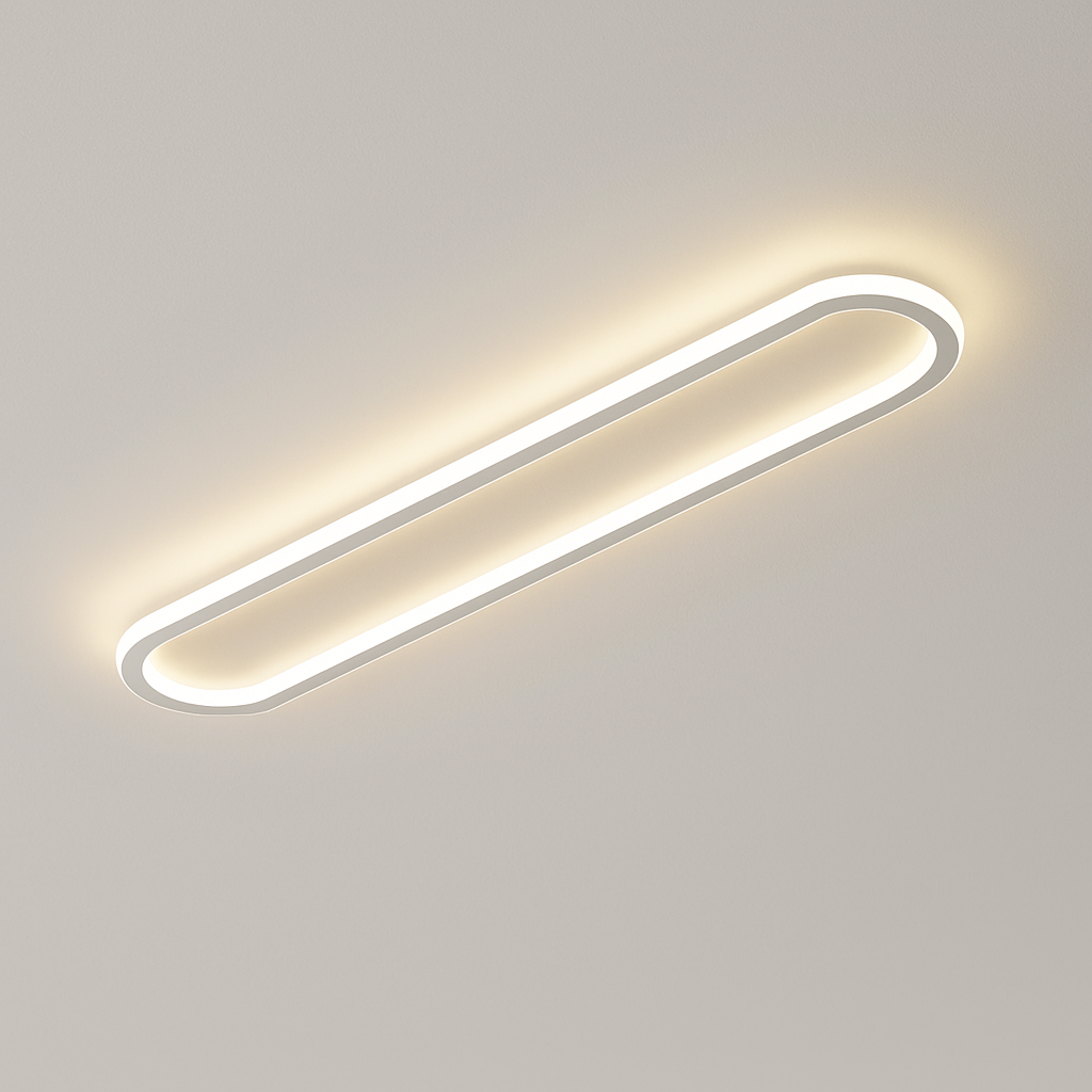 plafonnier minimaliste ultra fin pour intérieur et extérieur - vue 18 sur 24