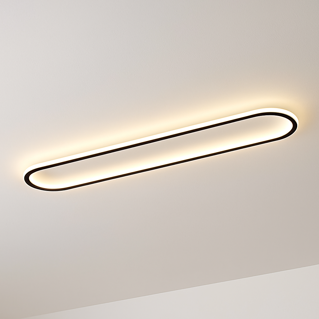 plafonnier minimaliste ultra fin pour intérieur et extérieur - vue 8 sur 24