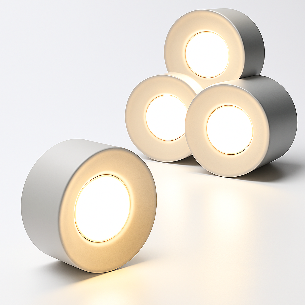 plafonnier moderne led cylindre spot minimalisme intérieur décor maison éclairage - vue 7 sur 12