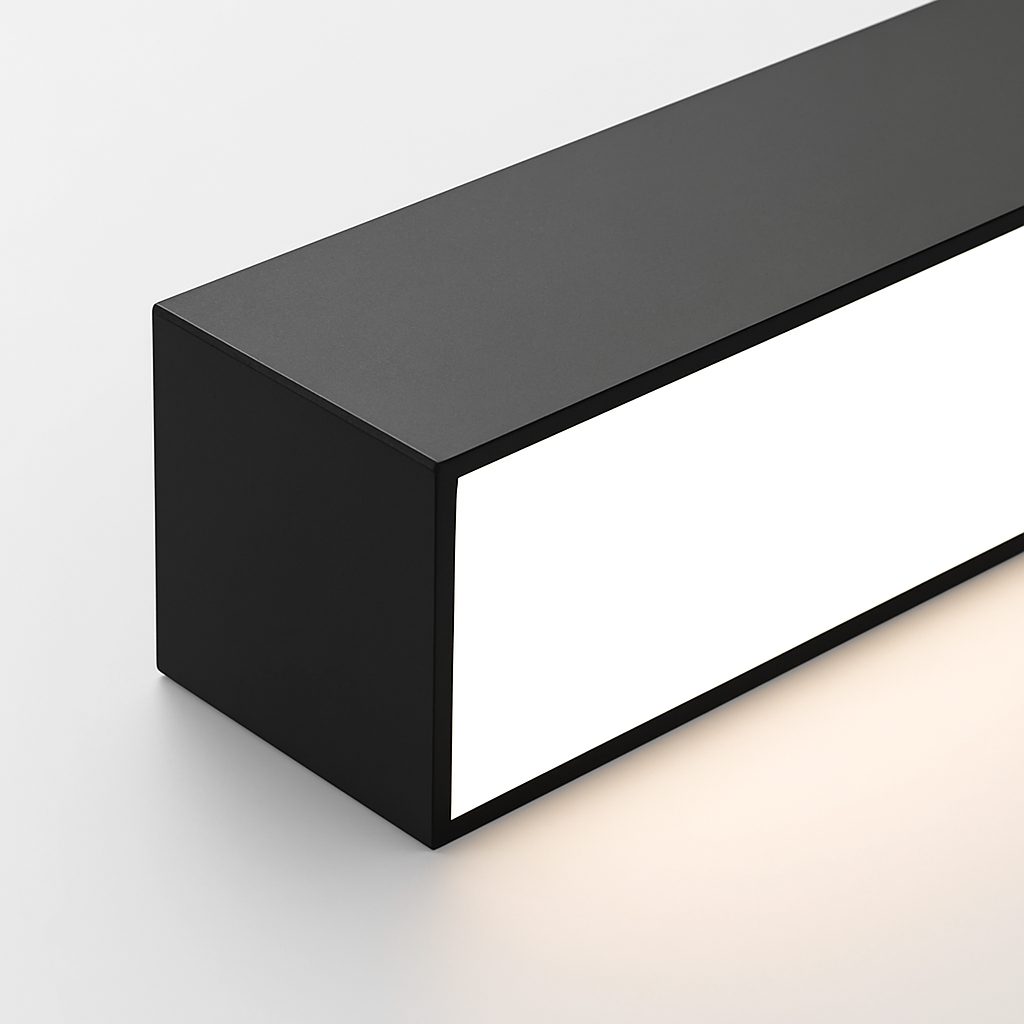 plafonnier moderne led en aluminium à intensité variable - vue 6 sur 16