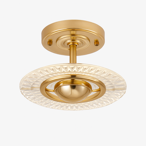 Modern luxury crystal LED ceiling light