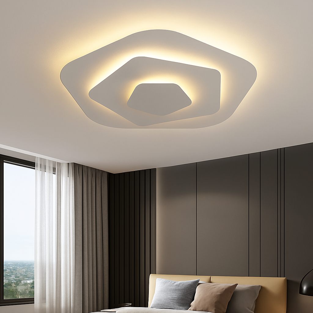 Plafonnier moderne à LEDs pour salon salle à manger chambre enfants salle d'étude allée décor à la maison - vue 3 sur 21