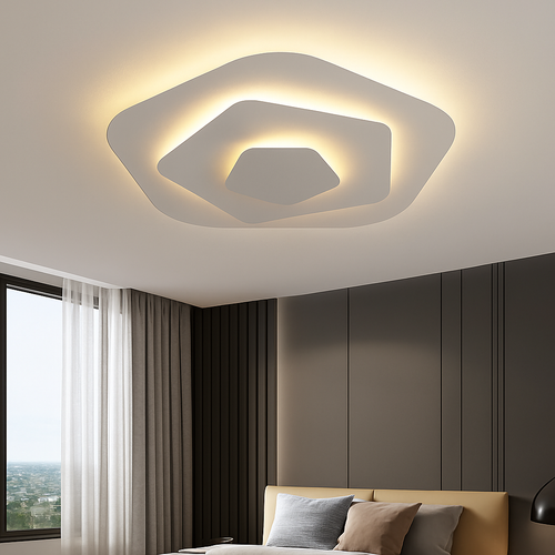 Plafonnier moderne à LEDs pour salon salle à manger chambre enfants salle d'étude allée décor à la maison - vue 4 sur 21