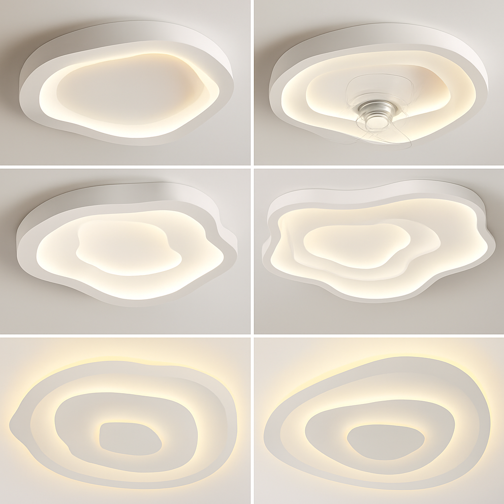 Plafonnier moderne à LEDs pour salon salle à manger chambre enfants salle d'étude allée décor à la maison - vue 5 sur 21