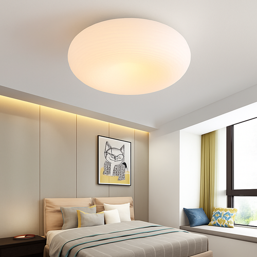 Modern minimalist eco-friendly ceiling light for interior decor - vue 3 sur 12