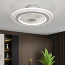 Modern silent ceiling light with fan and remote control