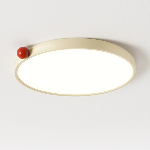 Ultra slim modern ceiling light with minimalist design for elegant interiors - vue 2 sur 12