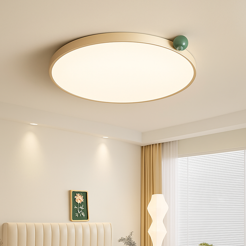 Ultra slim modern ceiling light with minimalist design for elegant interiors - vue 3 sur 12