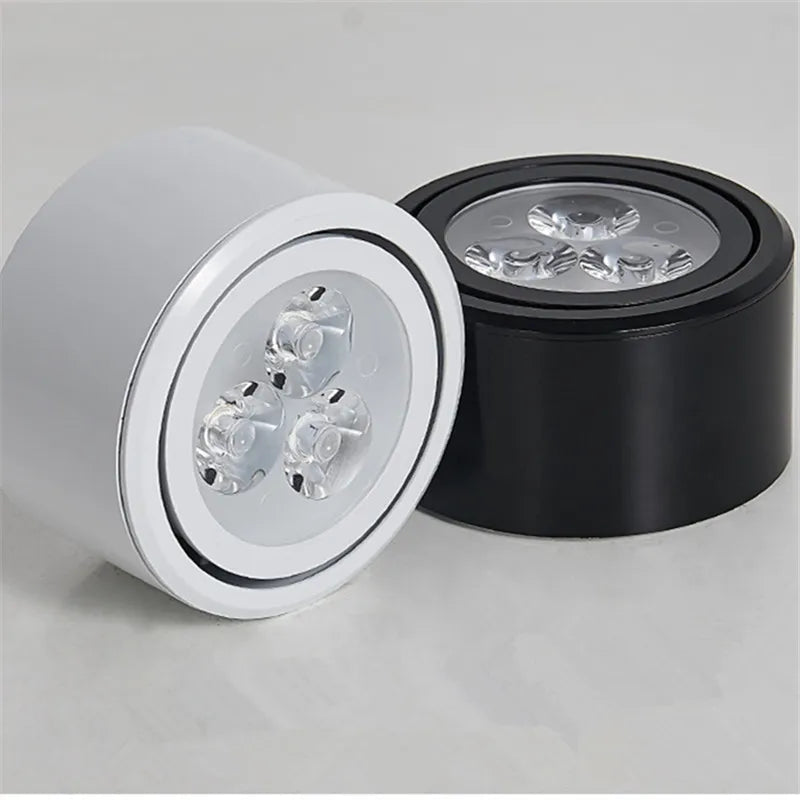 Spot monté en Surface downlight COB Led éclairage intérieur