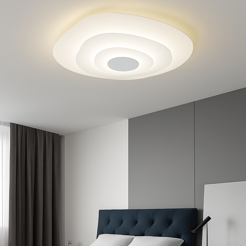 plafonnier multicouche design en forme irrégulière originale