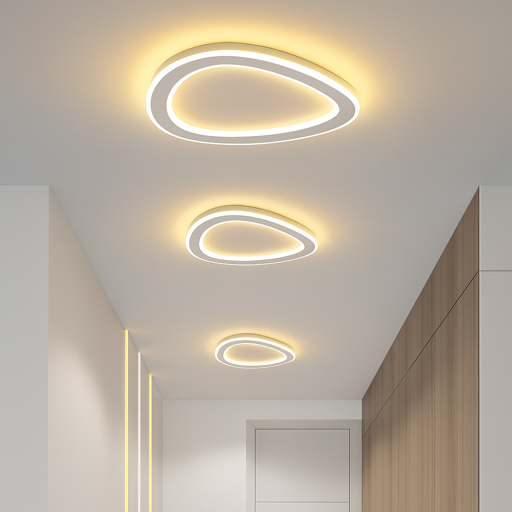 plafonnier nordique moderne minimaliste pour balcon et chambre