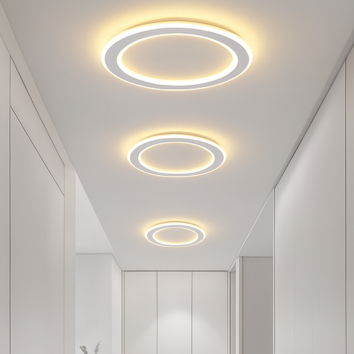 Modern minimalist nordic ceiling light for balcony and bedroom - vue 2 sur 21