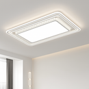 plafonnier nordique post-moderne luxueux en cristal simple