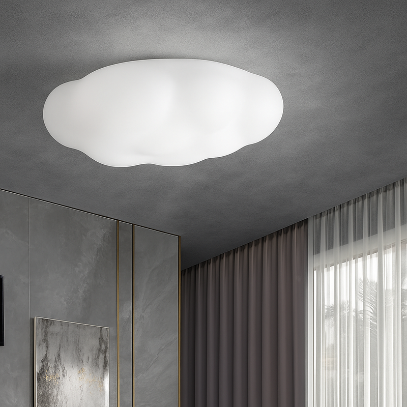 plafonnier nuage créatif moderne pour chambre d'enfant