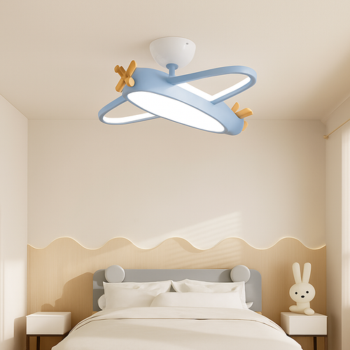 plafonnier protection des yeux led pour chambre d'enfant - vue 5 sur 10
