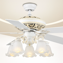plafonnier ventilateur en bois rétro avec lumière et télécommande