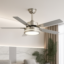 plafonnier ventilateur moderne avec télécommande et éclairage led