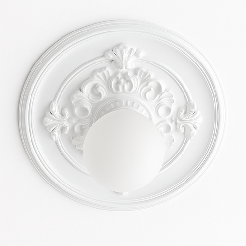 plafonnier vintage français simple moderne avec éclairage sculpté