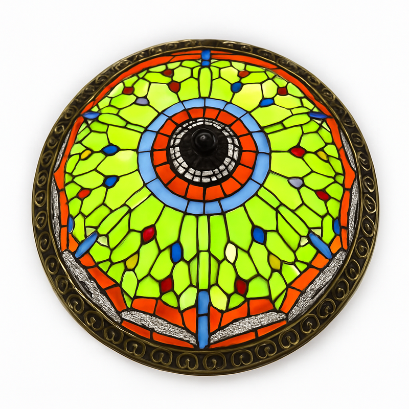 plafonnier vintage style art déco pour éclairage intérieur