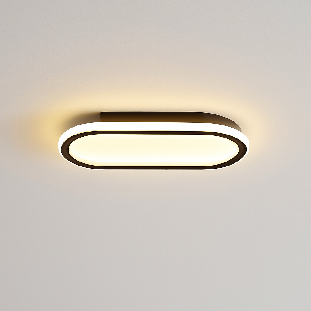 plafonniers annulaires nordiques leds modernes pour restaurant de cuisine - vue 7 sur 18