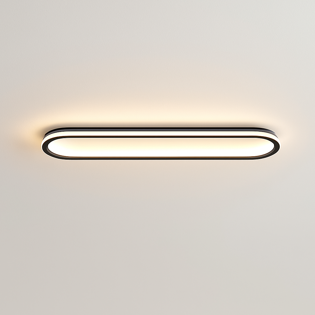 plafonniers annulaires nordiques leds modernes pour restaurant de cuisine - vue 10 sur 18