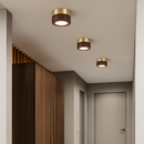 plafonniers en noyer et frêne avec led pour éclairage intérieur
