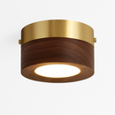 plafonniers en noyer et frêne avec led pour éclairage intérieur