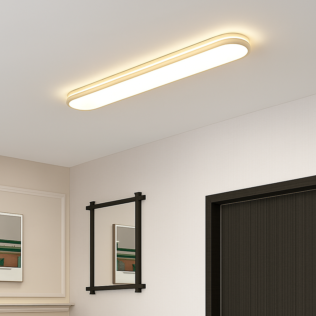 plafonniers led encastrés allée couloir spectre complet protection des yeux - vue 5 sur 18