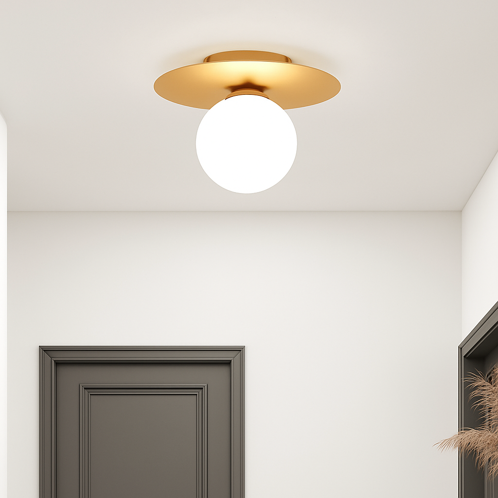 plafonniers led nordiques éclairage intérieur lustre allée - vue 3 sur 9