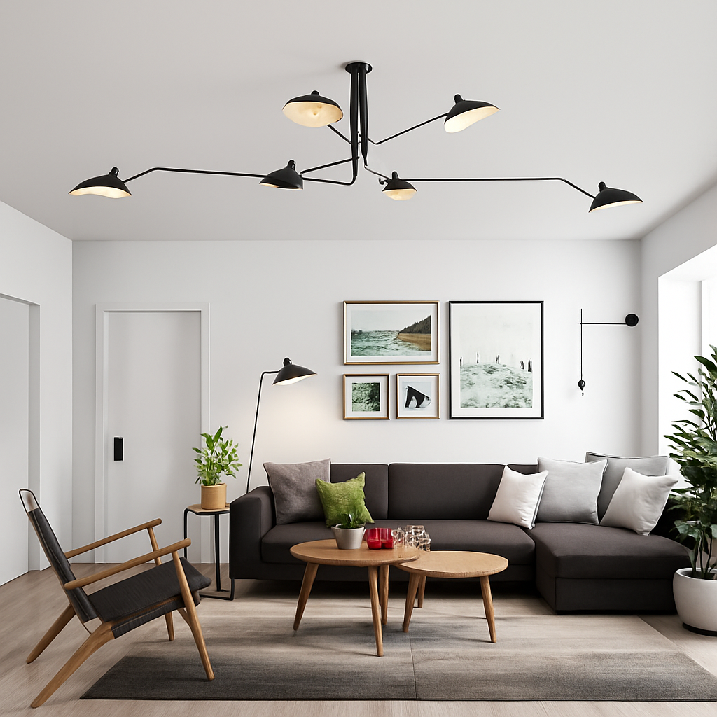 Plafonniers modernes de style nordique pour salon chambre à coucher lampe Luminaire suspendu luminaires industriels pour la maison Art déco - vue 6 sur 18