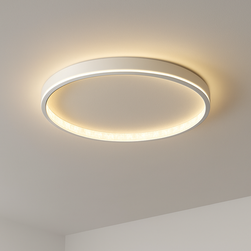 Modern minimalist nordic luxury round creative ceiling light
