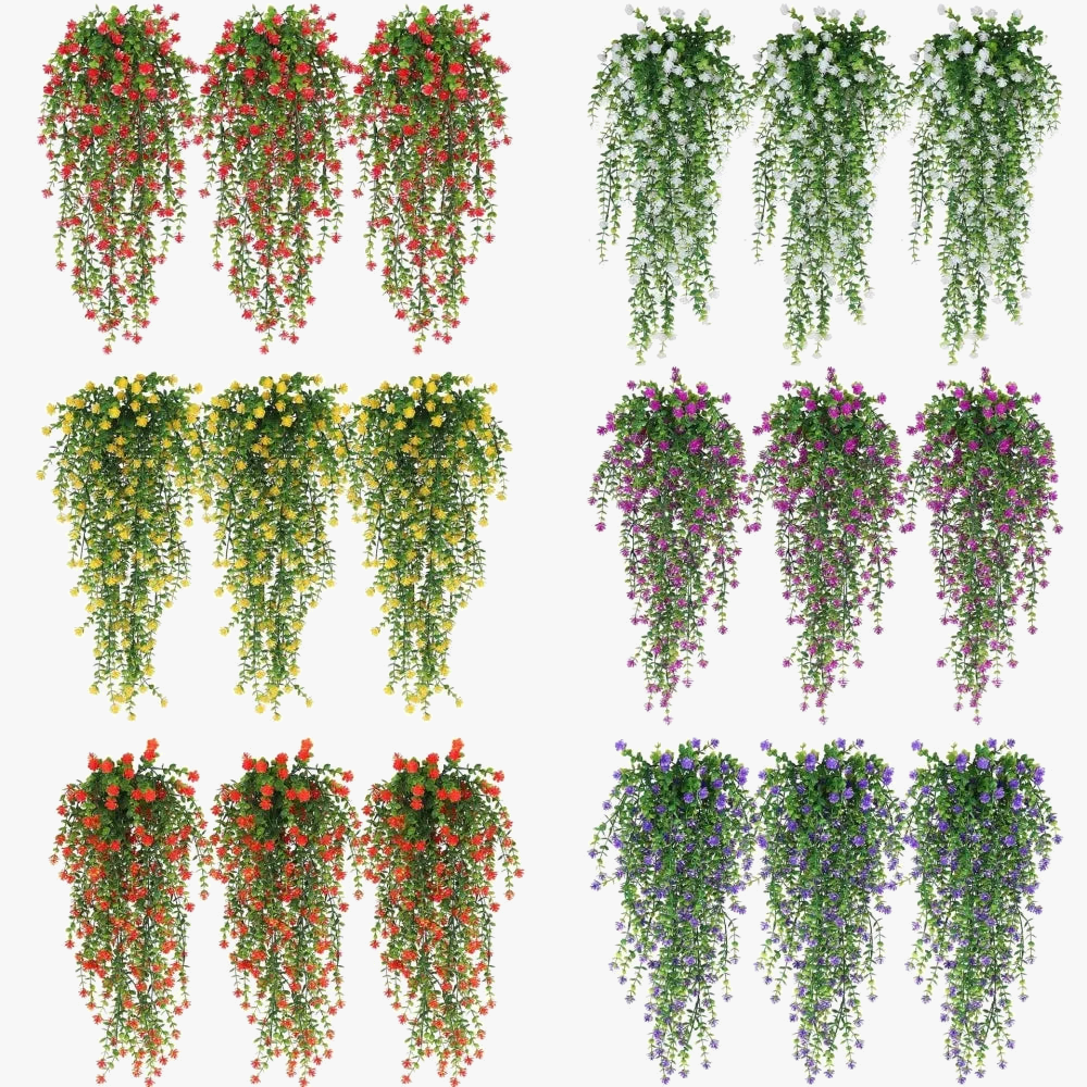plante artificielle suspendue décoration florale pour intérieur et fêtes