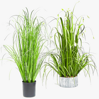 plante artificielle tropicale en pot pour décoration intérieure et festive