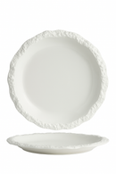 Plateau ceramique motif roche style western peu profond
