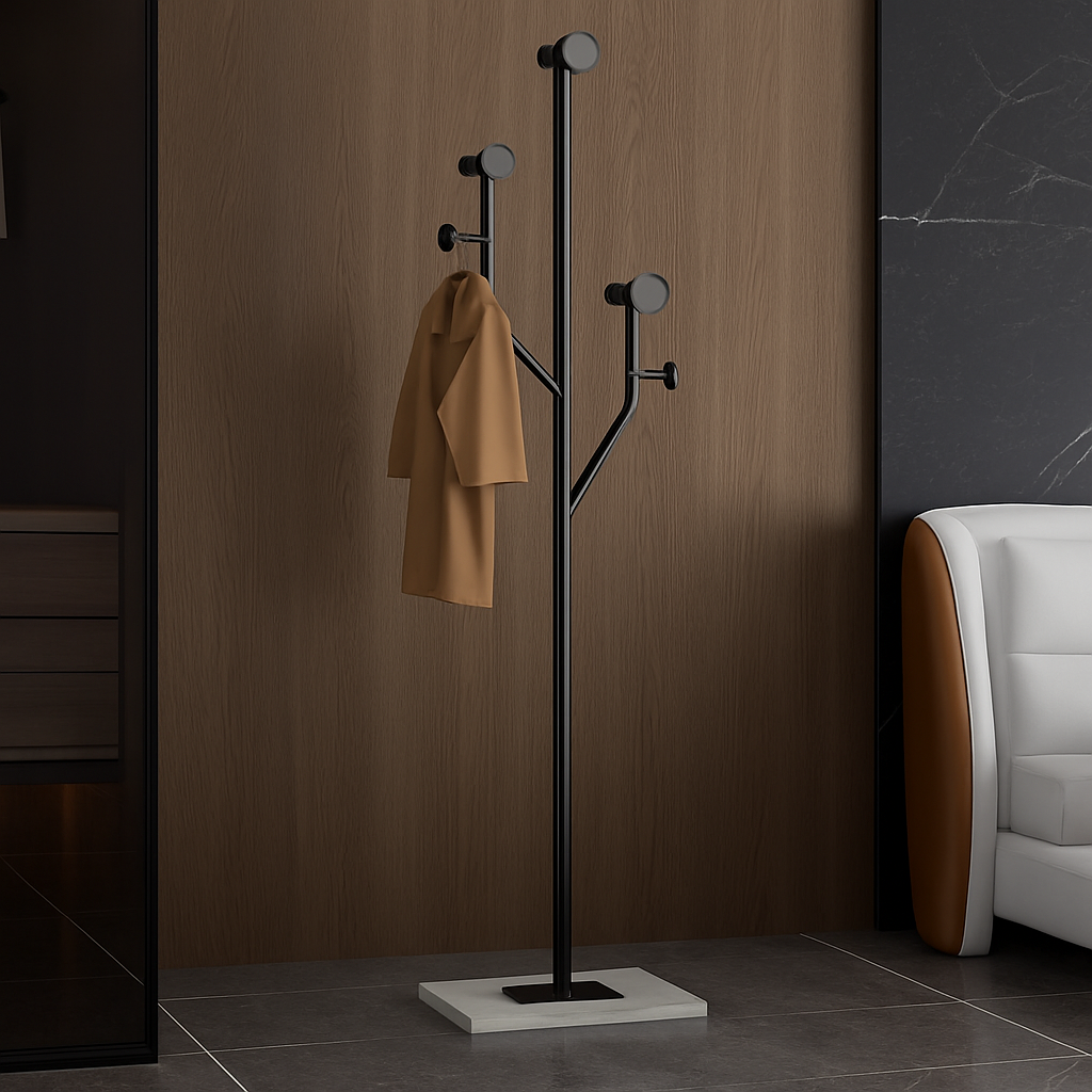 porte-manteau sur pied luxe style nordique créatif pour la maison - vue 5 sur 7