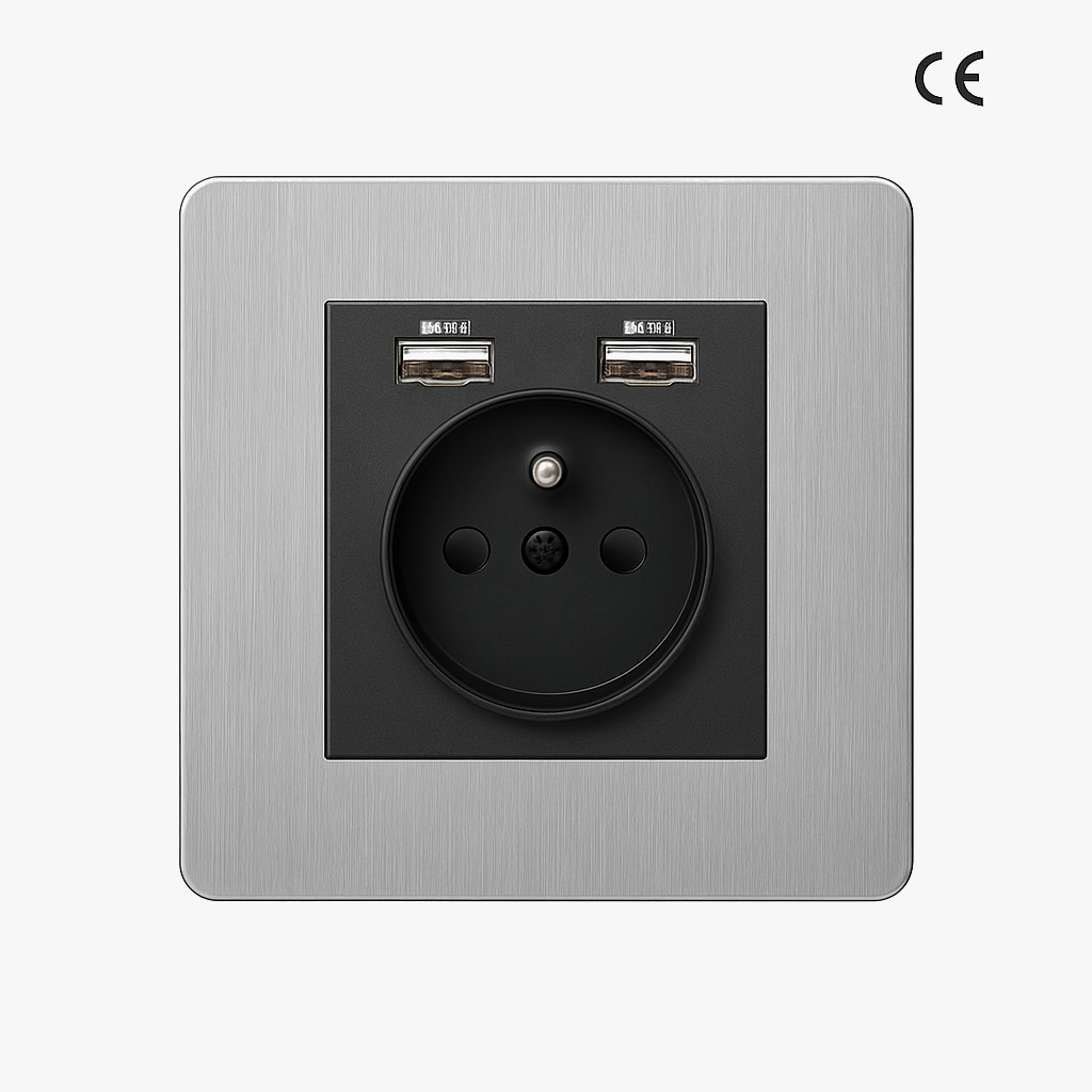 prise-lectrique-et-double-usb-en-acier-gris-clair-bross-bords-arrondis-0.png