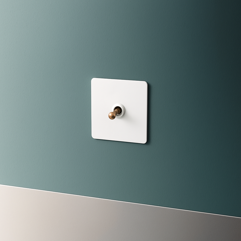 Prise électrique et double USB et USB type C (Europe) en acier blanc mat bords arrondis