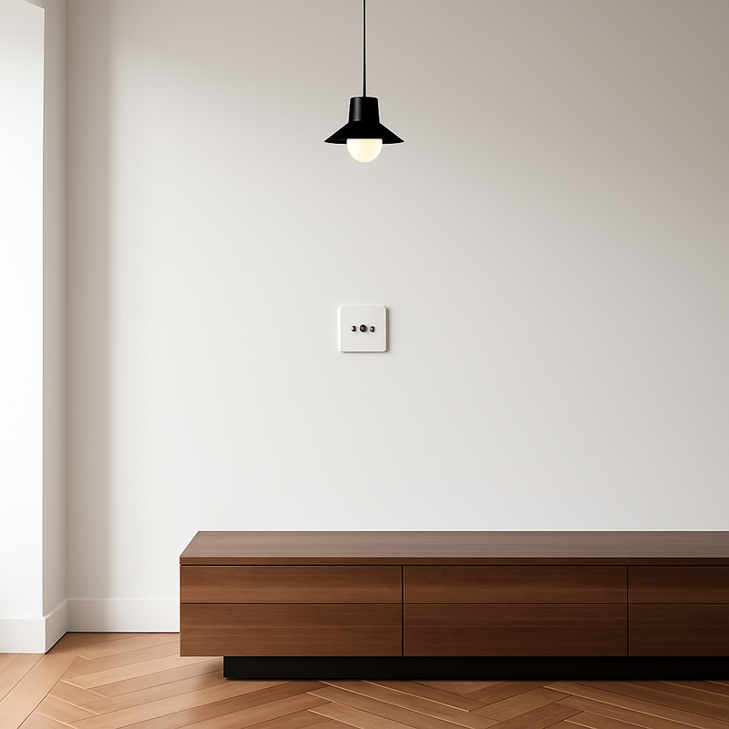 Prise électrique et double USB et USB type C (Europe) en acier blanc mat bords arrondis