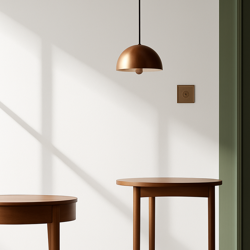 Prise électrique et double USB et USB type C (Europe) en acier gris vieilli bords arrondis