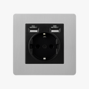 prise-lectrique-et-double-usb-europe-en-acier-gris-clair-bross-bords-arrondis-0.png