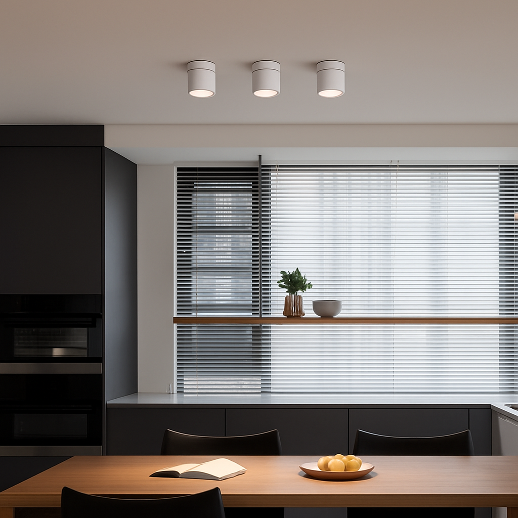 projecteurs led nordique surface monté spot rotation pliant macarone foco - vue 3 sur 11