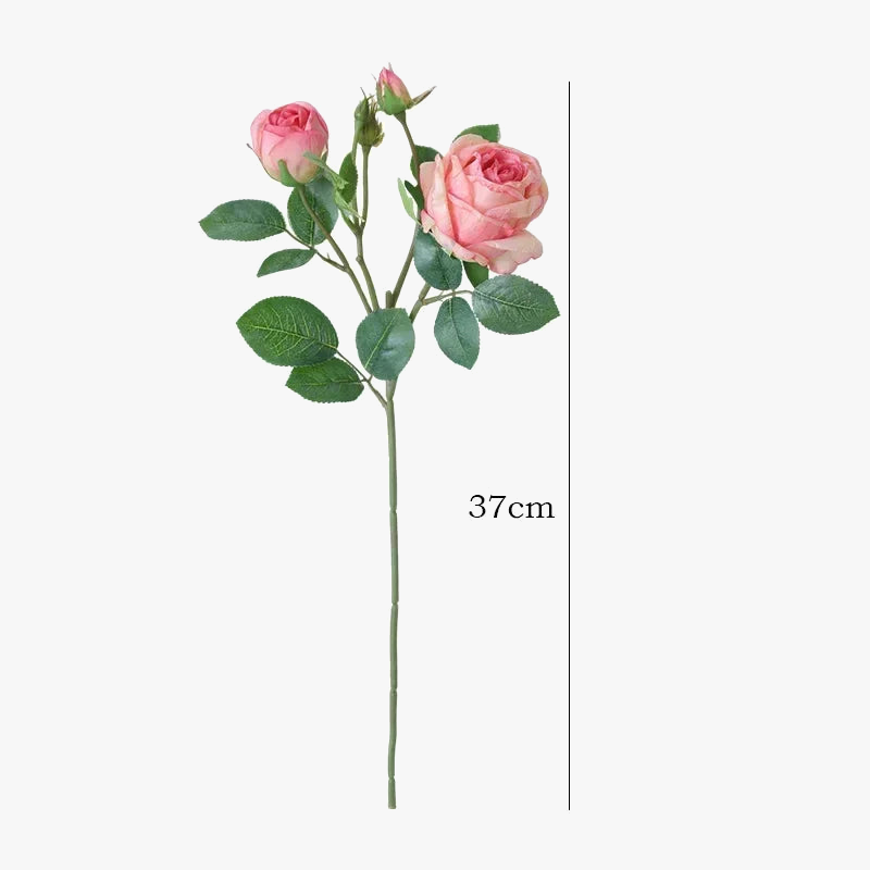 roses artificielles en soie pour décoration intérieure et extérieure