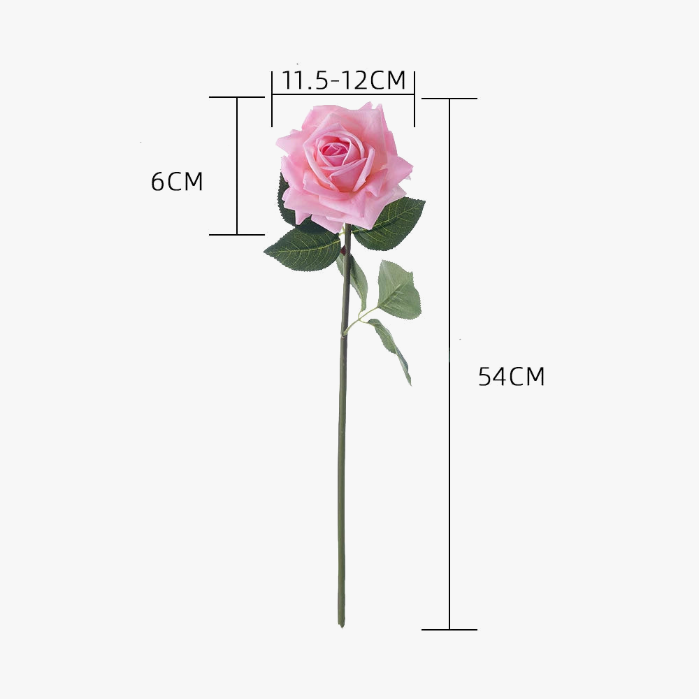 roses artificielles réalistes pour décoration de fête