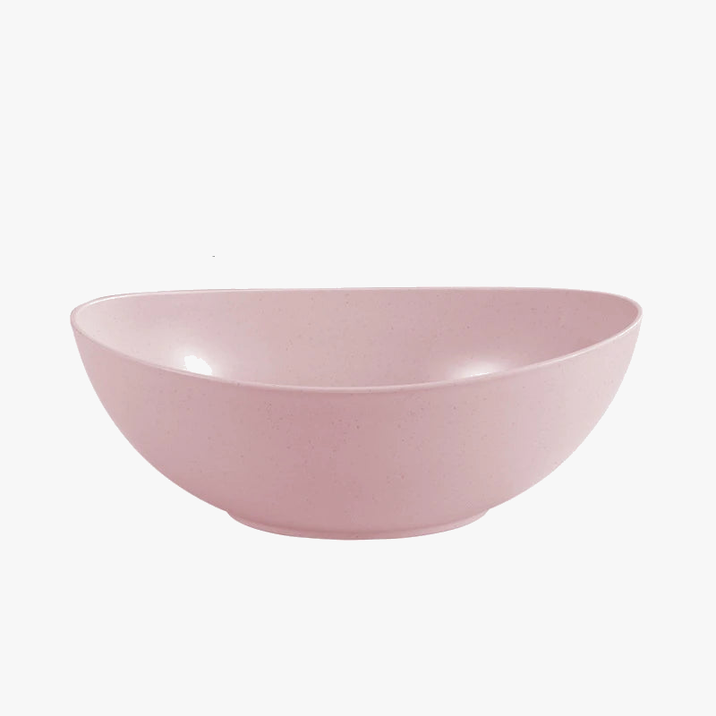 Eco-friendly Japanese style wheat fibre salad bowl