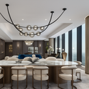 sandyha lustre led en cuir design suspension éclairage décoration