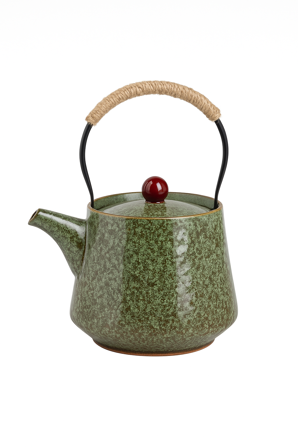 Service a the japonais retro theiere ceramique artisanale - vue 2 sur 2